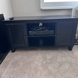 Thomasville Black TV Console