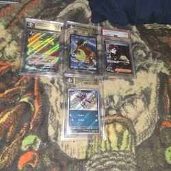 Graded Pokémon Card Lot 