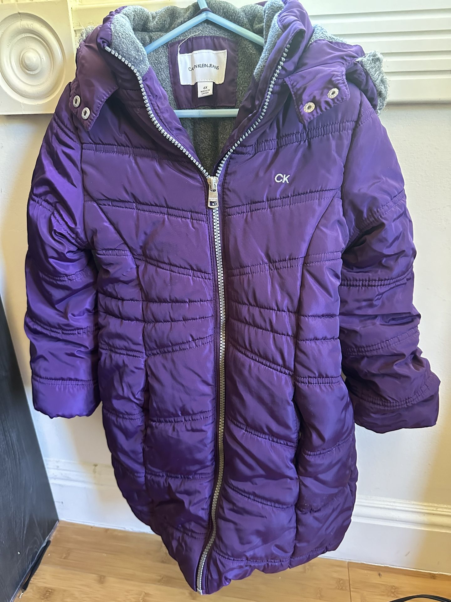 Calvin Klein Girl’s Jacket Size 6 Years