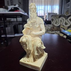 Moses figurine statue made in Italy