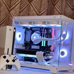 Christmas Special: White Ranger RTX 3080 Gaming PC | Ryzen 7 | Free Xbox One X