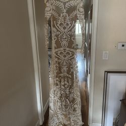 Anthropology style wedding dress