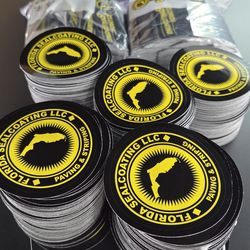 Stickers – 100  X $65 3"x3"