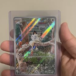 Meowth 106/094 Me02: Phantasmal Flames Holo Near Mint English Pokemon TCG