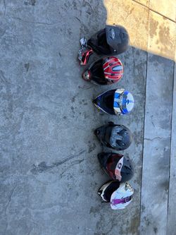 Off roading helmets