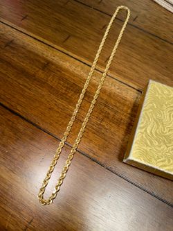 14k Gold Rope Chain