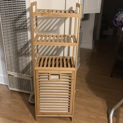 Laundry hamper for bathroom