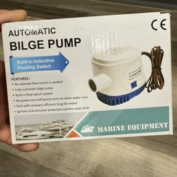 Automatic Bilge Pump 