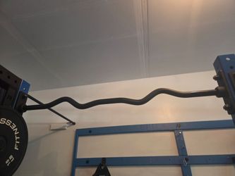 PULL-UP EZ Curl Bar MONSTER LITE 5/8" Rogue Fitness Squat/Power Rack