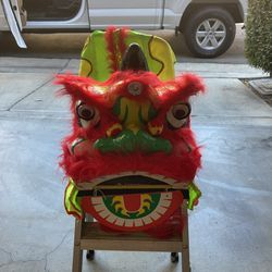 Authentic Chinese  dragon Parade Mask 