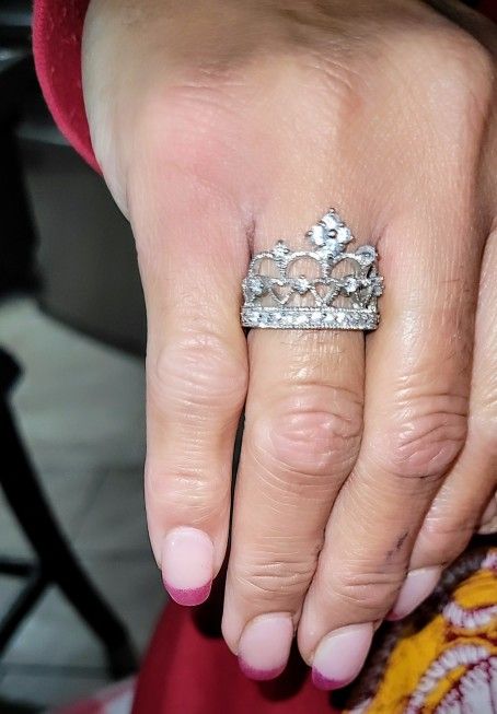 Tiara Crown Ring Size 7