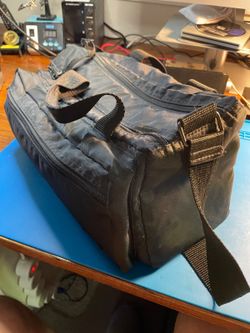 Coast Camera Bag Black Nylon Padded Shoulder Strap Messenger 12x8"