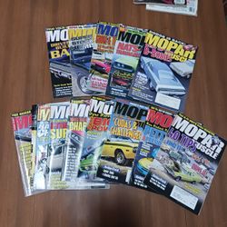 Lot Of Old Y2k Mopar Magazines