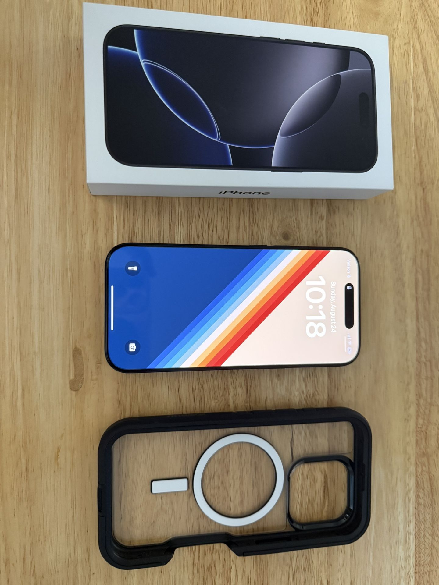 iPhone 16 Pro 128GB Unlocked β Original Box + OtterBox