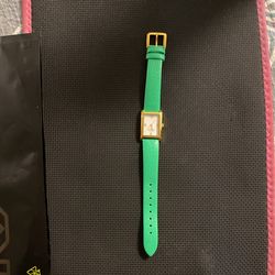 Kate Spade Watch- Green/Gold In A New York minute