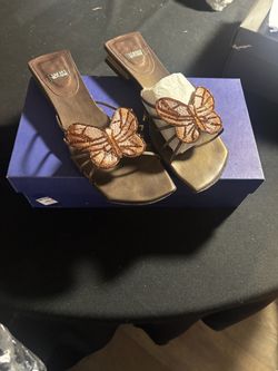 Stuart Weitzman butterfly sandals