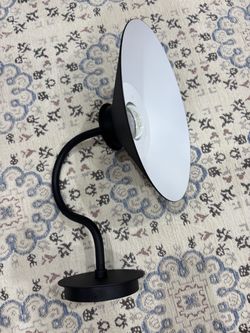 Modern Barn Light Black Integrated LED (Brandnew never used)