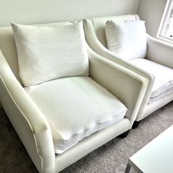 Sofa, white, clean