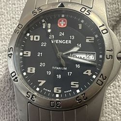 Wenger Titanium Watch