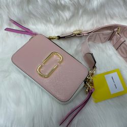 Marc Jacobs The Snapshot Crossbody Bag Rose