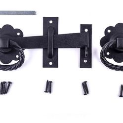 New Wrought Iron Gate Door Fence Lock 