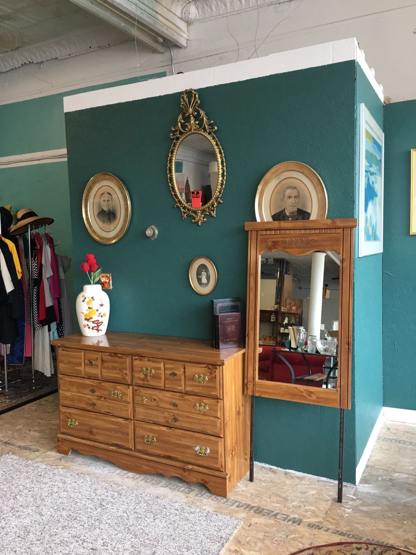 Dresser with Mirror