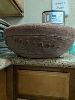 Decorative ceramic bowl - Terracotta