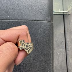 10k gold texas ring 