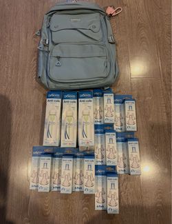 Baby Boy Bottle & Backpack Bundle