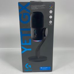 New Logitech YETI GX Dynamic RGB Gaming Microphone with LIGHTSYNC 988-000567