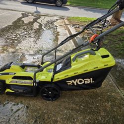 13" Corded RYOBI Lawn Mower