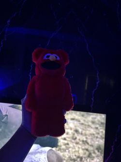 elmo Bearbrick 1:1