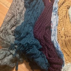 Scarves - 7 in total 