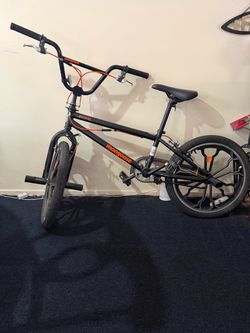 Mongoose bike black and orange
