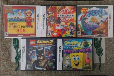 Authentic 3DS and DS games