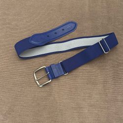 Adidas Youth Blue Baseball Belt 