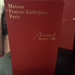 Maison Francis- Kurkdjian Baccarat Rouge 540