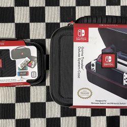 BRAND NEW NINTENDO SWITCH DELUXE SYSTEM CASE AND DELUXE TRAVEL CASE!
