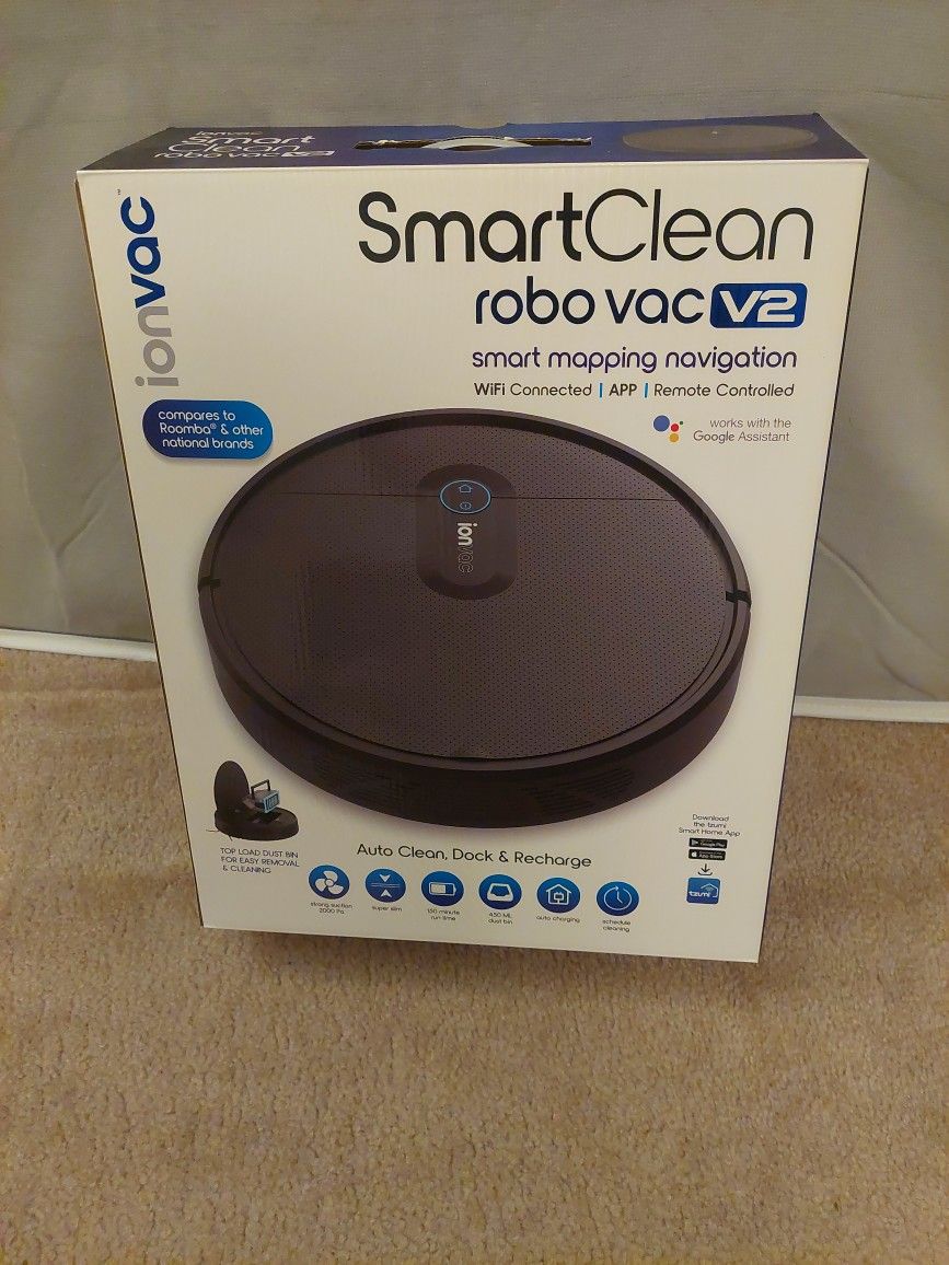 Tzumi ION Smart Clean Robo Vac V2