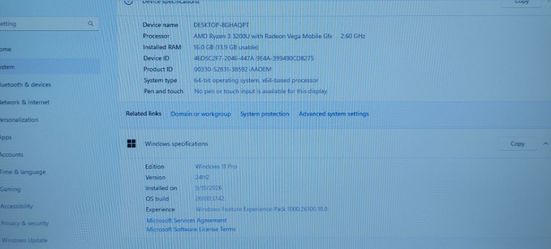 Hp probook laptop 16 gig 2 gig graphics