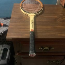 Vintage Wilson Sport Tennis Racket 