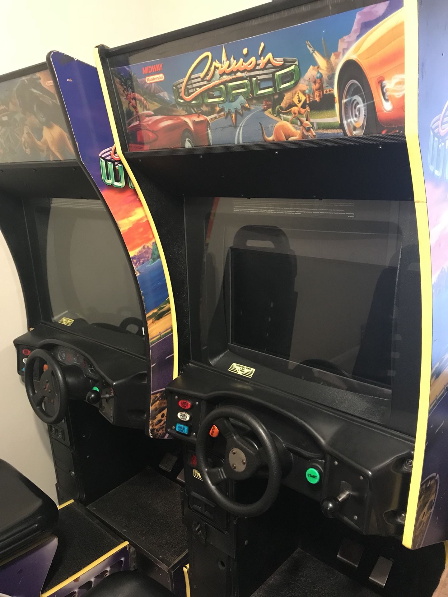 Dual Cruis'n World sit-down Arcade driving games for Sale in Dumfries, VA -  OfferUp