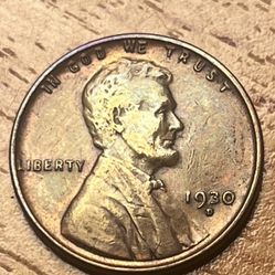 1930 D Lincoln Wheat Penny