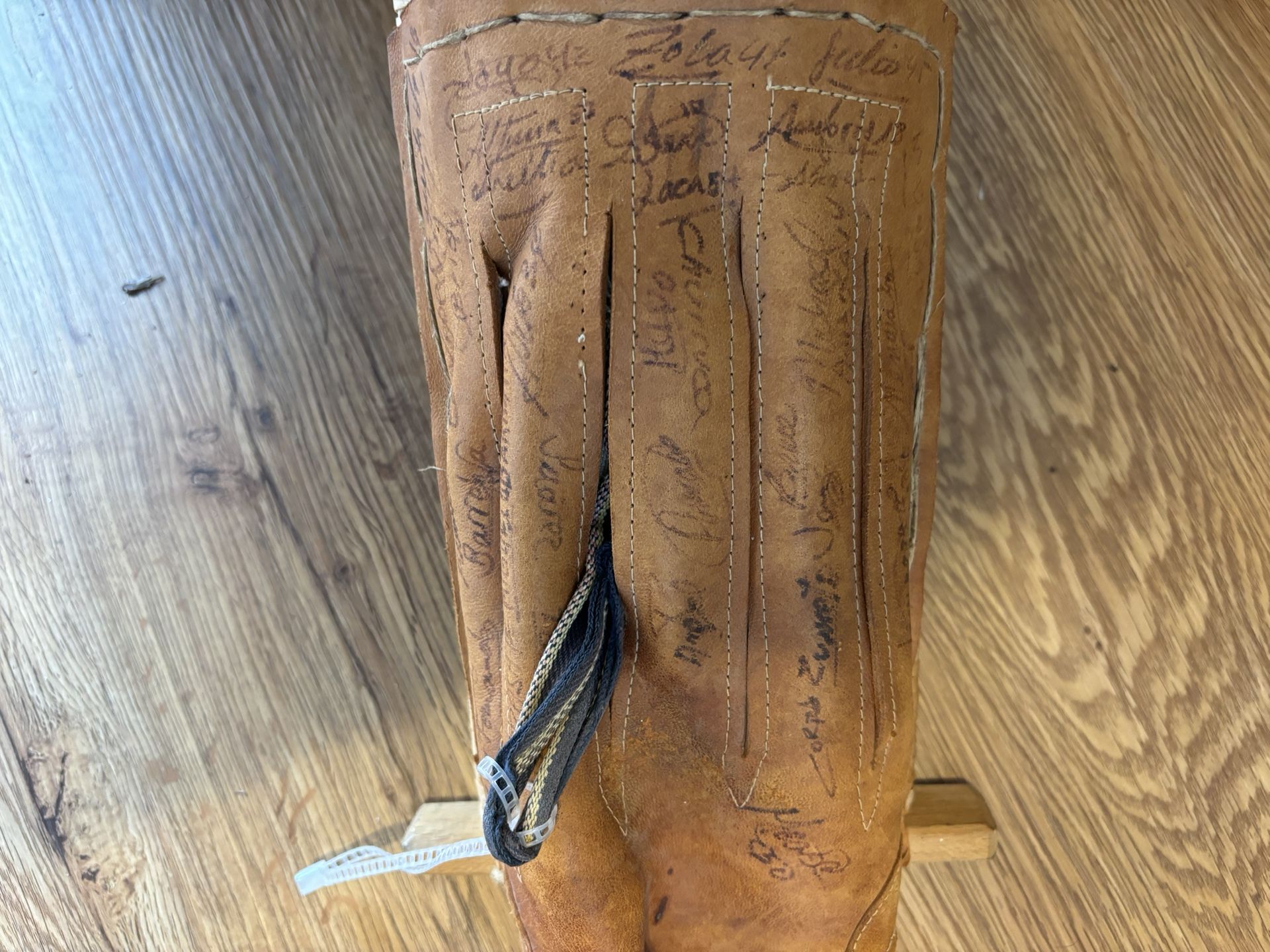 Jai Alai Racket Signed By Miami/Dania Players