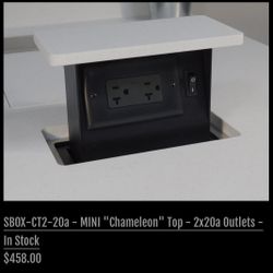 Pop Up Outlet- S Box 