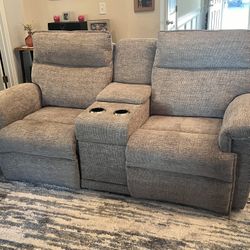 Loveseat W/Console