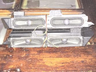 Salvaged from led tv/15w speakers