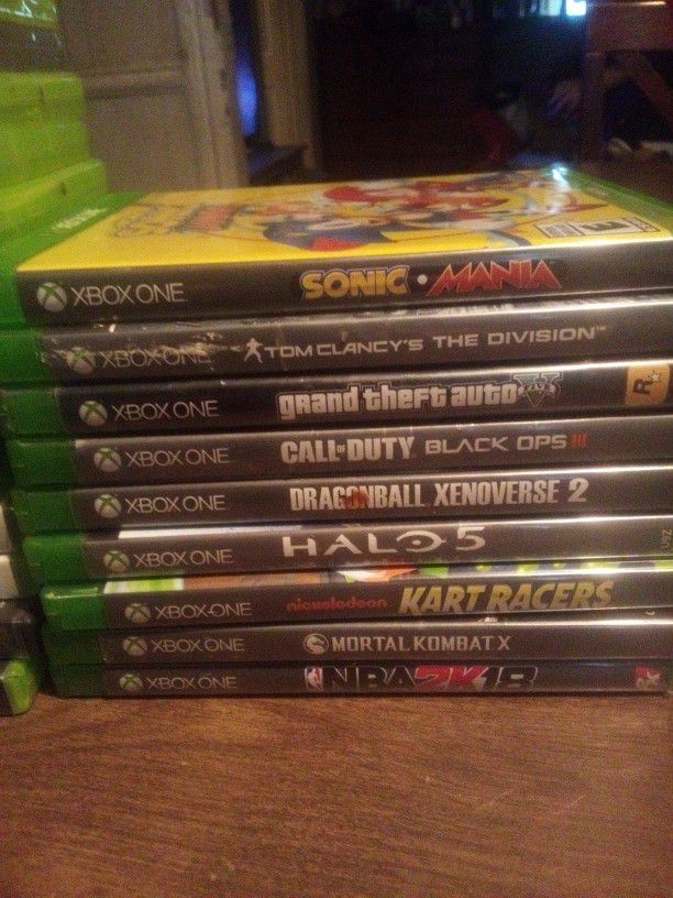 Xbox One And Xbox 360 Games 