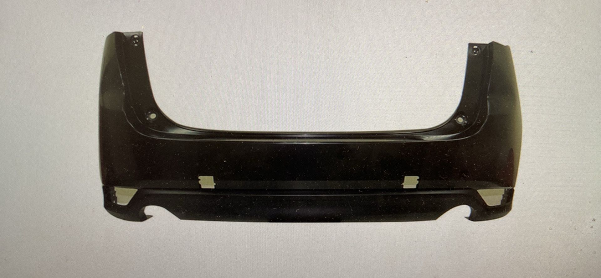 17-21 Mazda Cx5 Rear Bumper Cover W/o Park Sensor Original