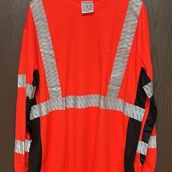 Long Sleeve Safety Shirt, Premium Black Series XL  2XL3xL